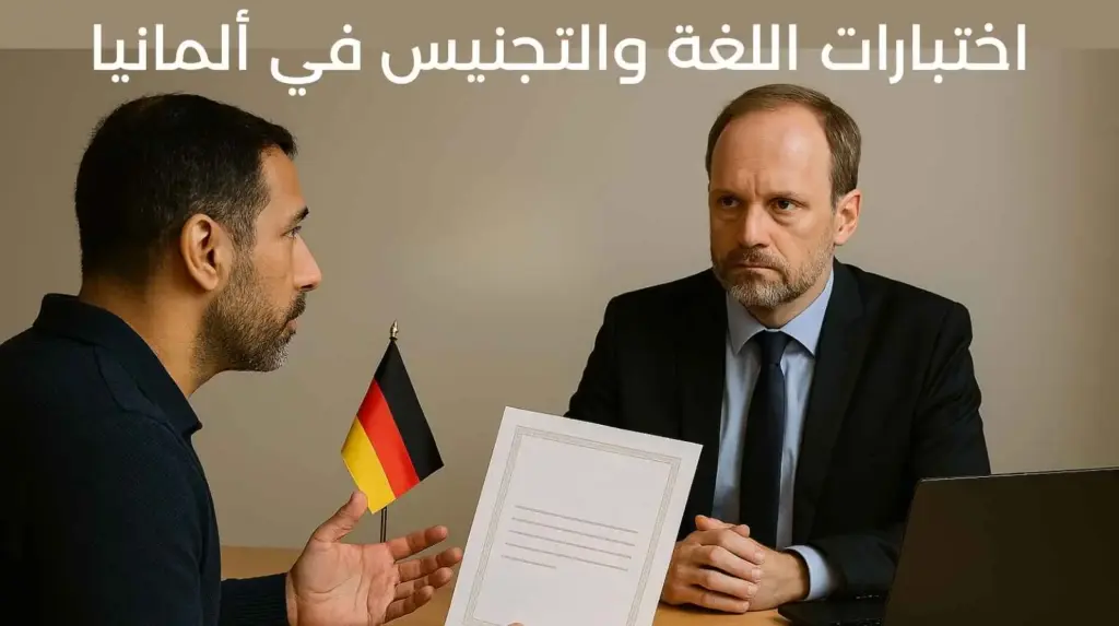 اختبارات اللغة والتجنيس في ألمانيا